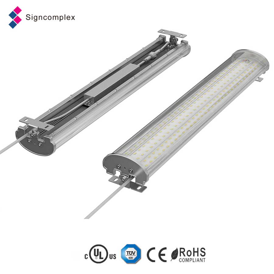 china 2835 80w 1.5m led tri-proof light