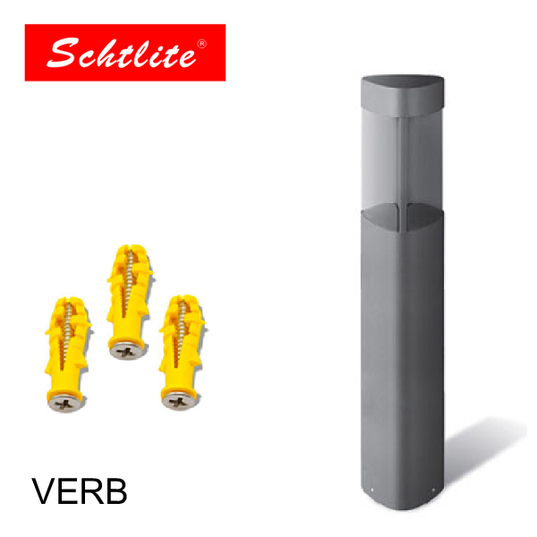 VERB Waterproof Outdoor LED Bollard  Lawn Light