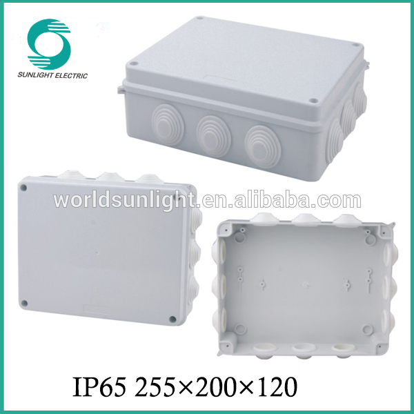 IP65 outdoor plastic terminal connection box