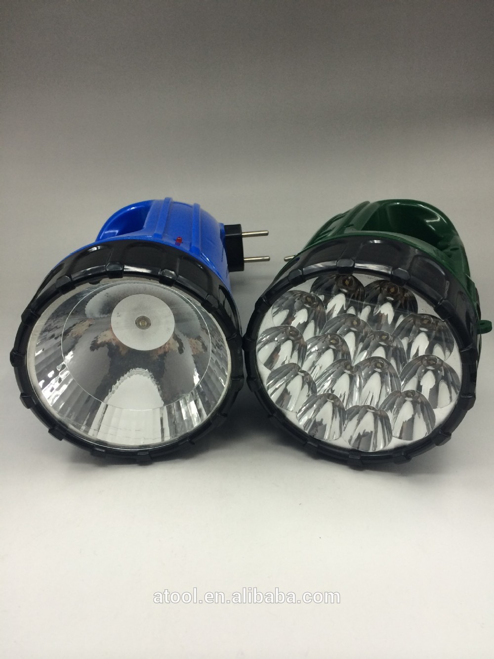 Low price high brightness brazil plug flashlight AT-615