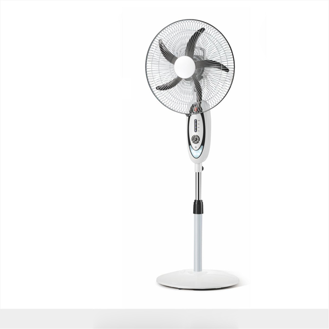 16inch electronic stand fan emergency rechargeable fan