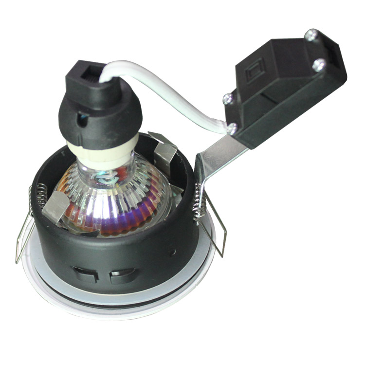 IP65 GU10/MR16 50w halogen or 5w led lamp camber surface Die-casting Downlights