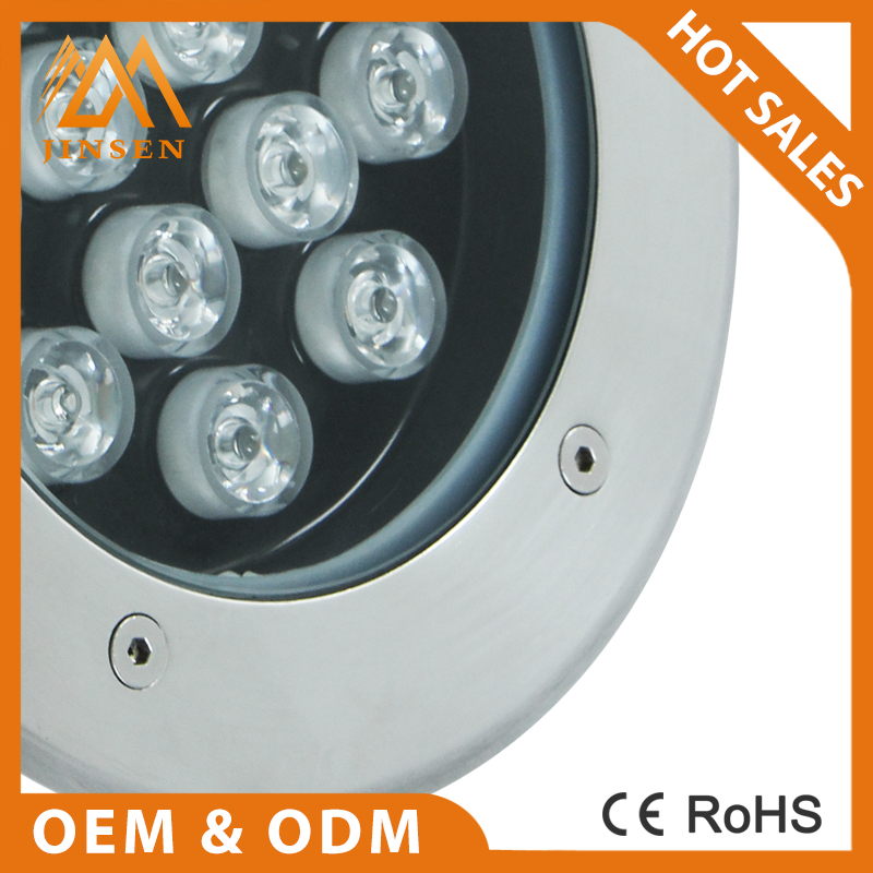 Top quality 12w IP67 Beam Angle Adjustable led uplight inground