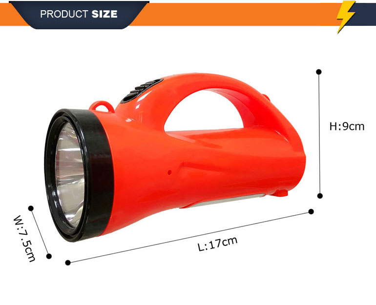 multifunctional handheld spotlight led rechargeable search light prices