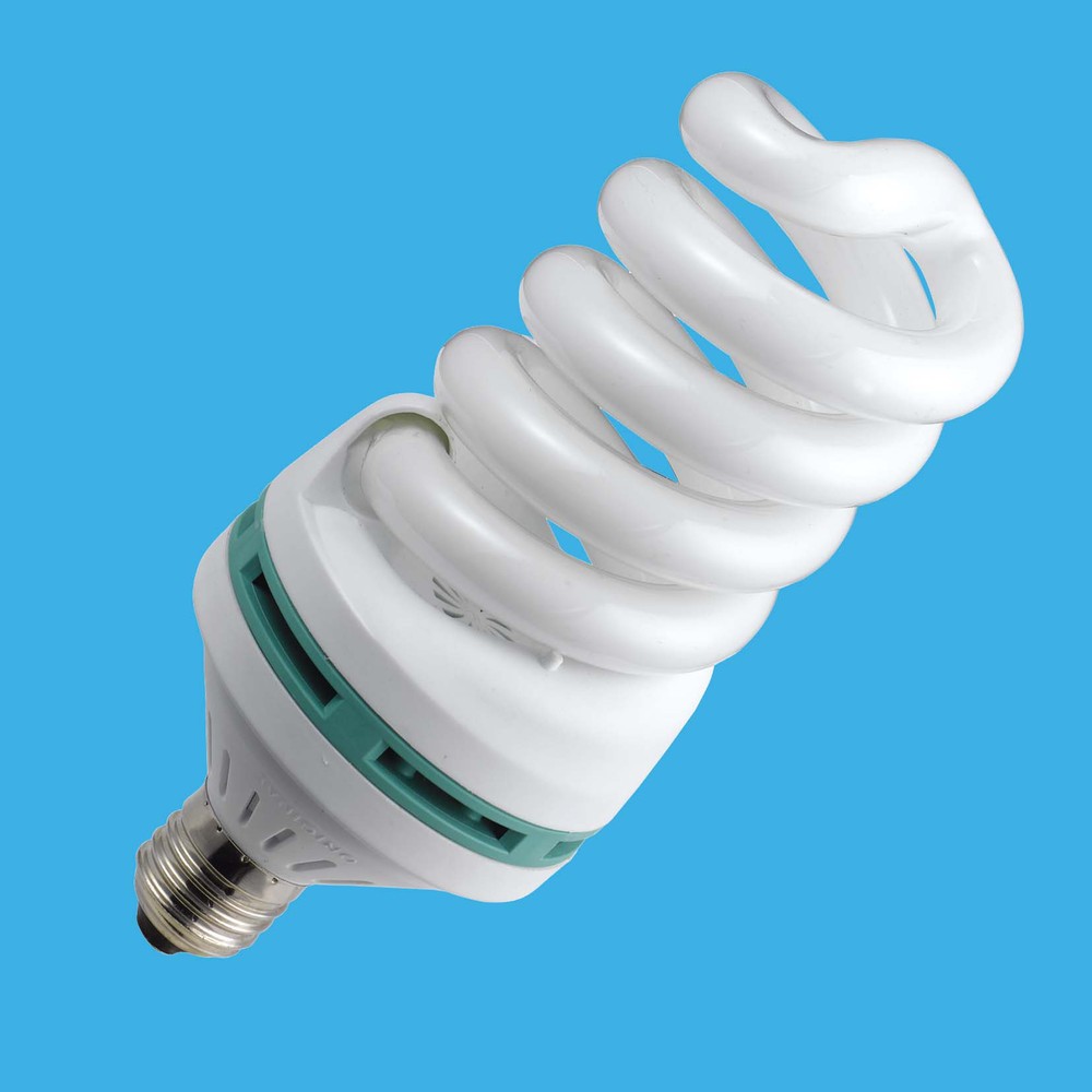 CFL principle fluorescent bulb glass lamp full spiral shade energy saving light lamp with cheap price