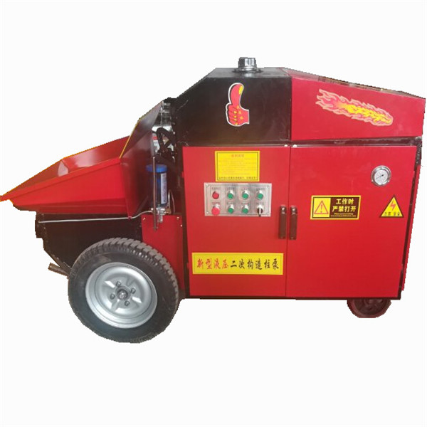 Small hydraulic secondary constructional column pump price