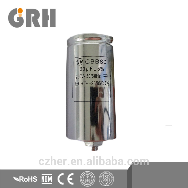 30uF cbb60 capacitor 250vac 50/60hz 25/70/21