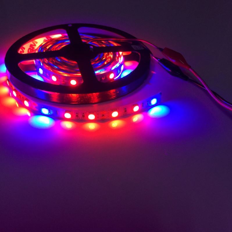Full Spectrum SMD 2835 5050 4 Red 1 Blue 660nm UV Led Strip Grow Lights for Plants Growing