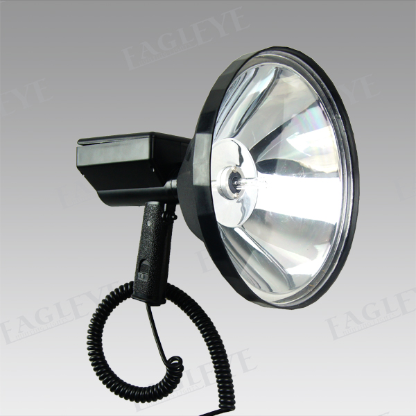 jianguang Rechargeable handheld emergency Searchlight,100W HID Hunting Spotlight Marine Military downlight work spotlight Police