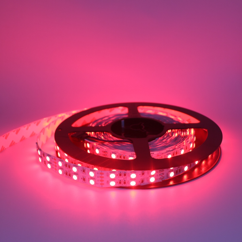 RGB LED Strip Light 5050 IP22 60Leds/m LED tape 5050 DC 12V 30m/lot flexible LED Ribbon neon home decoration