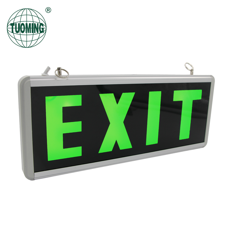 Emergency LED Exit Sign Light, Fire Safety Exit Indicator Light With CE ROHS, Running man exit sign light safe escape sign light