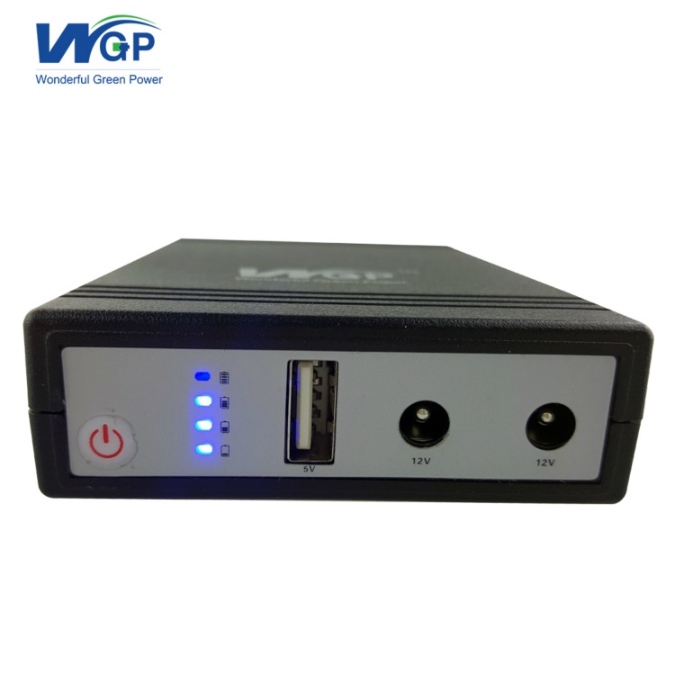 Outdoor mini ups 12v 5v portable backup ups with inbuilt li-ion battery