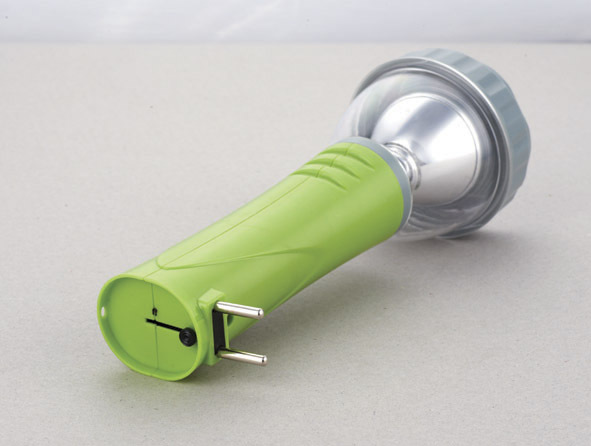 rechargeable plastic long distance 1W led torch