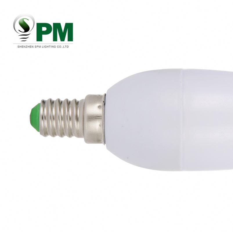 Cost-effective e14 led candle bulb 3w smd led candle light