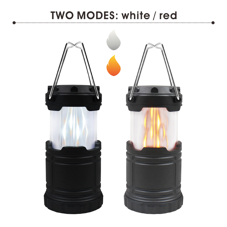 Portable Two Modes Led Lights Mini Extendable Camping Lantern