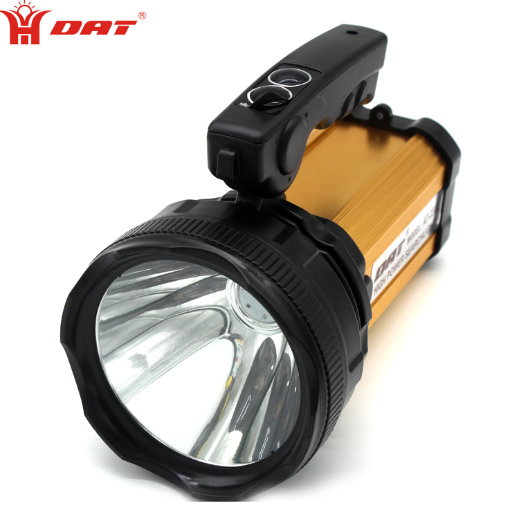 waterproof Aluminum Alloy torch Rechargeable Searchlight With Mobile charger