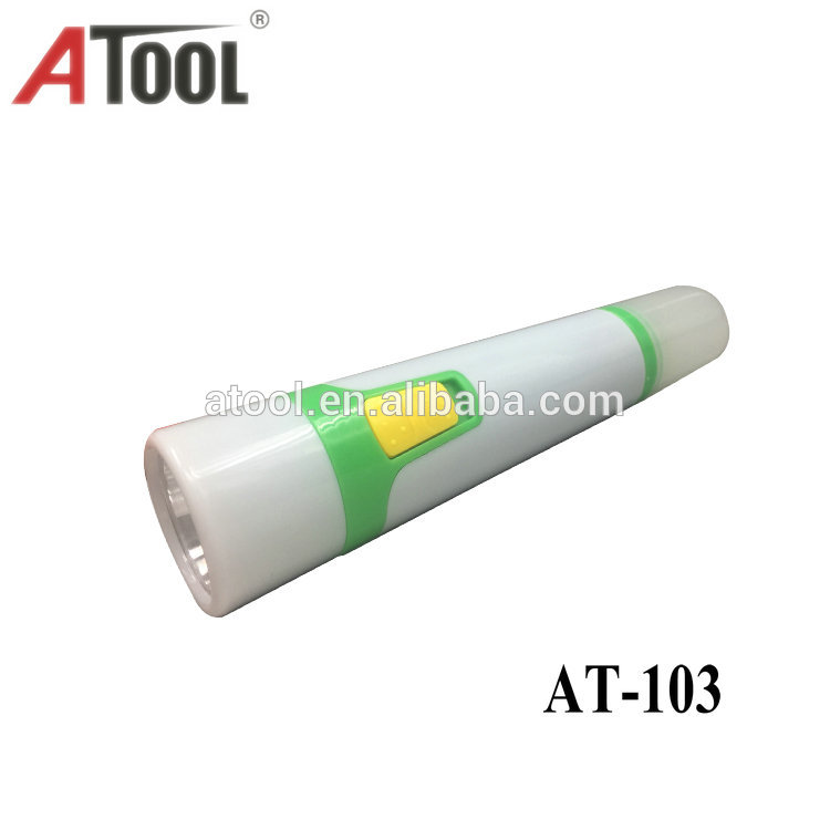 High quality custom rechargeable flashlight dry battery torch