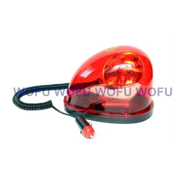 Car Used Revolving and Magnetic Warning Light with on-off Switch and Cigarette Lighter