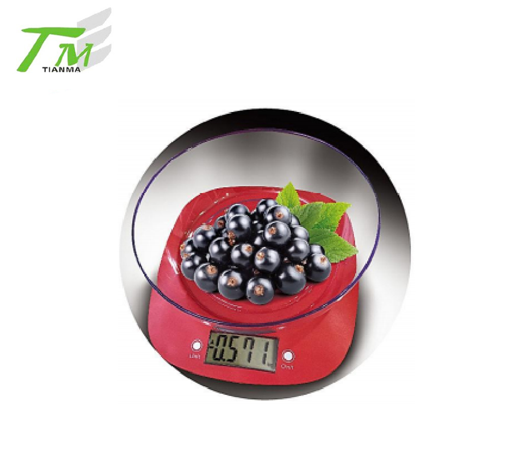 Electronic kitchen weight scale digital kitchen food scale with bowl