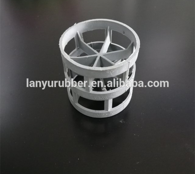 High quality random packing filling Plastic Pall Rings with PE,PP material