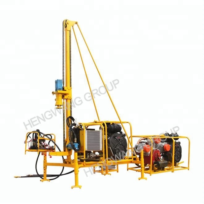 High quality Portable pneumatic core drill / mountain geological exploration drill machine