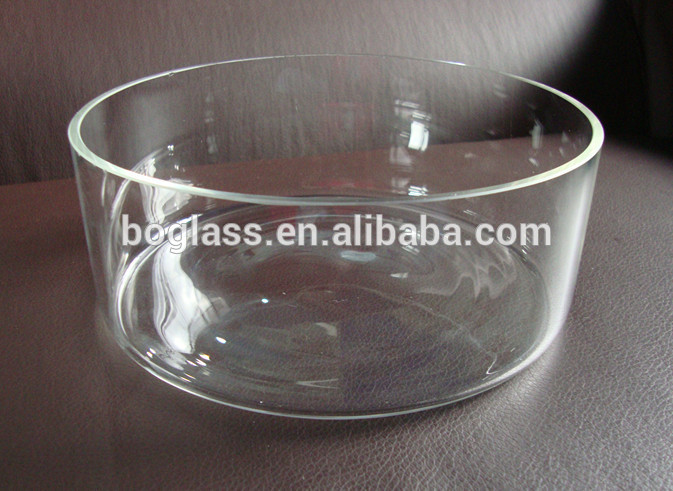 Hot borosilicate stackable glass bowl