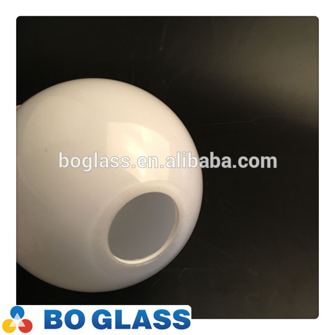 Wholesale lighting blown opal white glass lamp shade