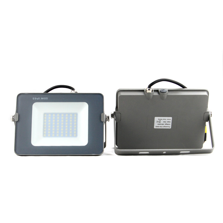 2019 new design SMD2835 aluminum 50w led flood light