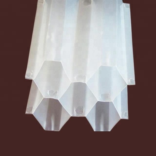 Plastic Lamella Clarifiers PVC Material Tube settler Media