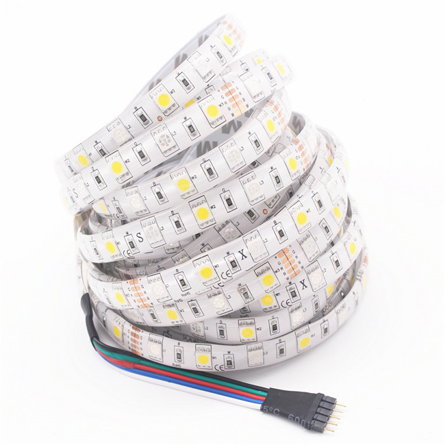 Warm White Super Bright 600 LEDs SMD 5050 RGBW 120 LED/M Flexible LED Strip Rope Light