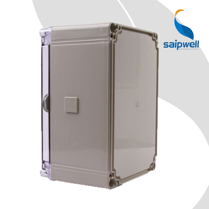 SAIP/SAIPWELL 400*300*160mm Cheap Price Wall Mount Small Clear Plastic Boxes With Lids