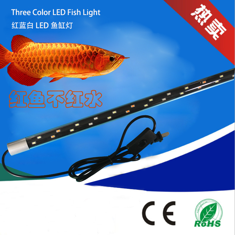 LED Aquarium Fish Tank Waterproof LED Light tube Submersible Down Underwater LED Lighting IP68 , dsuny aquarium accessories