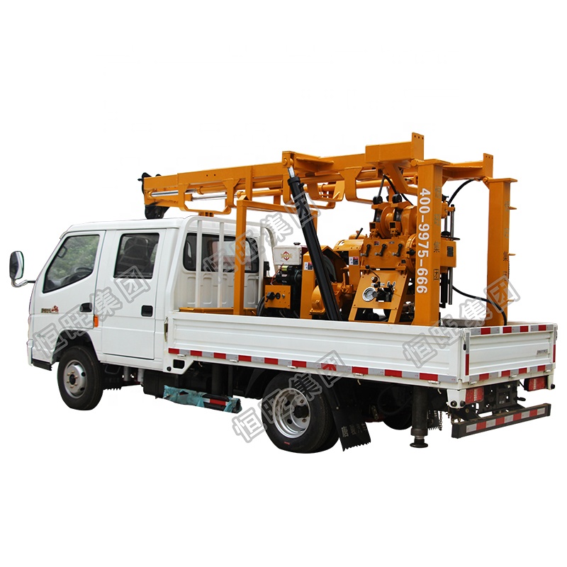 Hydraulic vehicle-mounted water well drilling rig pump for sale