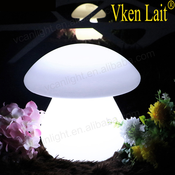 New design 16 colors changing mushroom led lamp for baby high quality