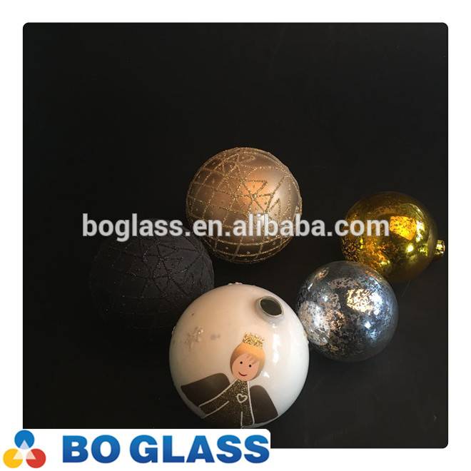 Hot sale high quality glass ornaments christmas tree decoration from BO-Glass