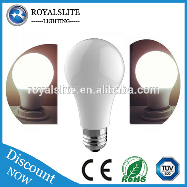 Aluminum+plastic heat sink PC cover 3 w 5 w 7 w 9 w 12 w 15 w 18 w led bulb e 26 e 27 b 22 e 14 base high quality lamp