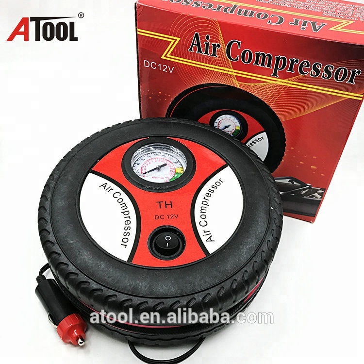 Made in China 12V portable mini tire inflator air compressor