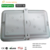 Square Bulkhead IP65 Ceiling Mounted LED Emergency Lights 50W Surface Mounted