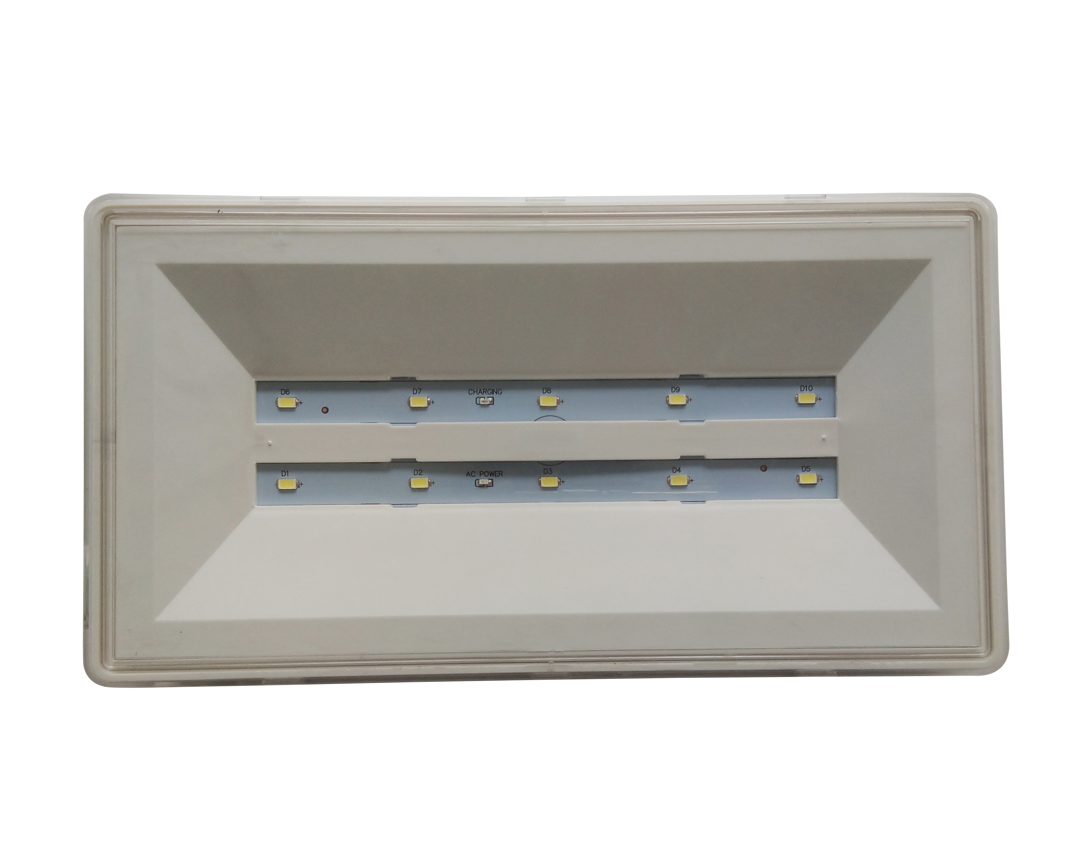 Ceiling Recessed/Wall Surface Mounted Battery Operation LED Emergency Light