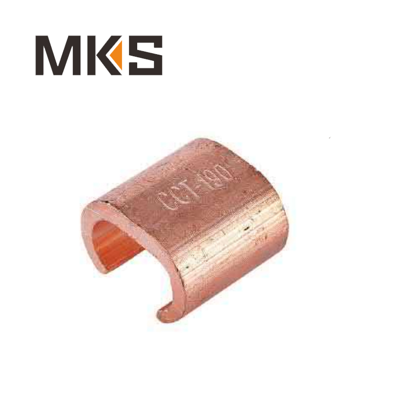 Copper Electrical Wire C Clamp Copper Wire Clamp for cable connection accessories