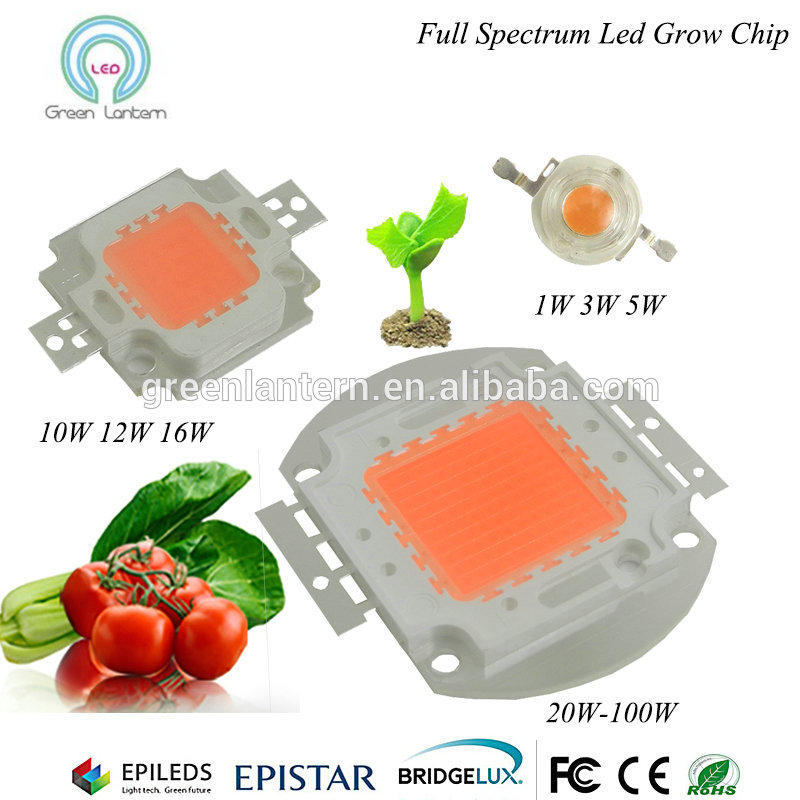 3W LED diode high power full spectrum chip 45mil plant growing light effective energy saving and high light