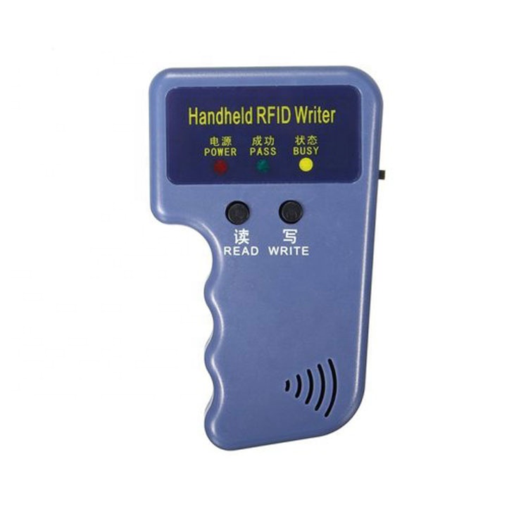 Handheld 125KHz EM4100 RFID Copier Writer Duplicator Programmer Reader + T5577 EM4305 Rewritable ID Keyfobs Tags Card Reader