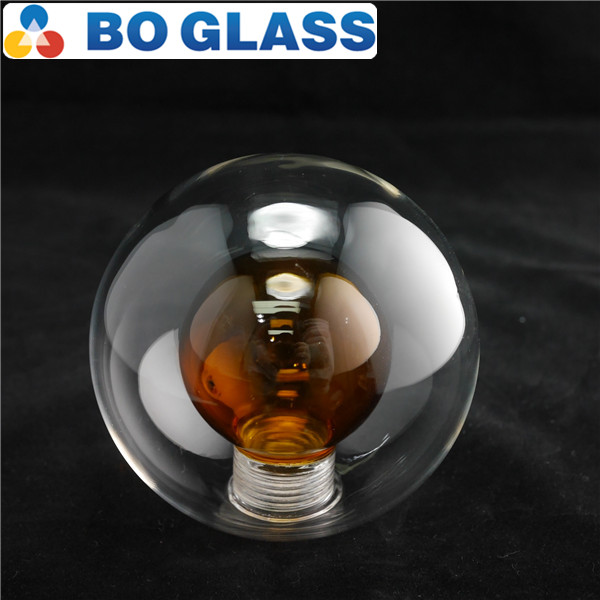 High Quality Double Borosilicate Pyrex Glass Lamp Cover