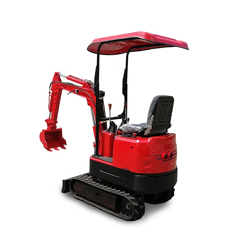 Soil digging machinery hydraulic 0.8ton mini excavator price