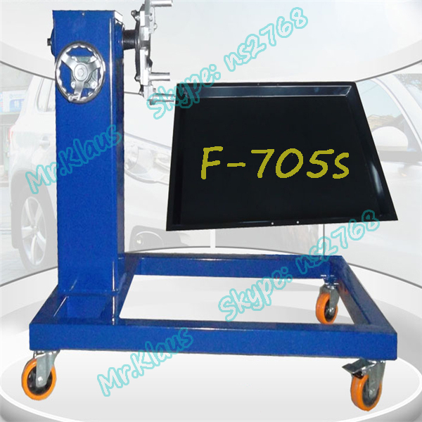 F-705s Model Multifunction Auto Medium Diesel Engine Maintenance Stand With Oil Pan Used For Repairing