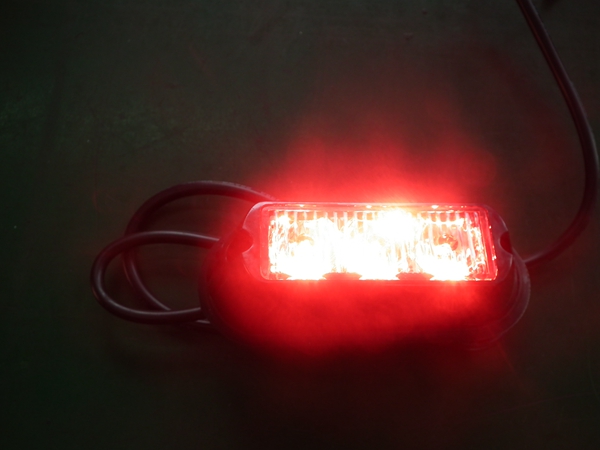 Strobe amber led security lightbar mini flashing led grille warning light