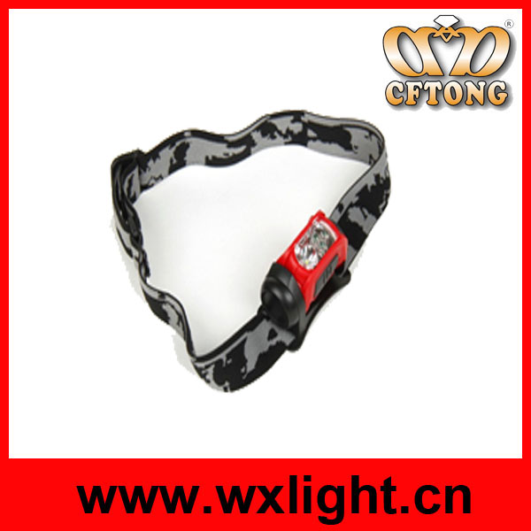 0.5 watt white led+3red led head lamp/led headlamp