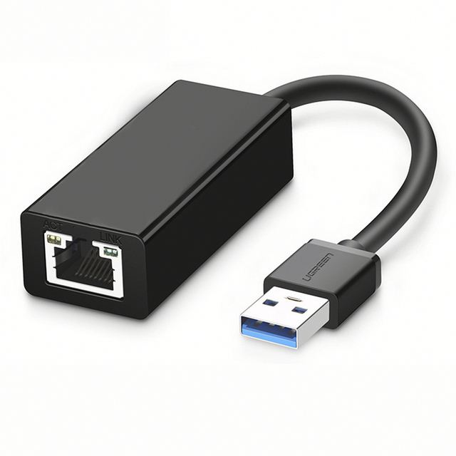 USB Ethernet Adapter USB3.0 2.0 Network Card to RJ45 Lan for Window