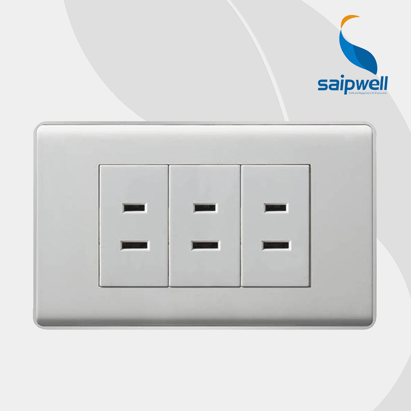 SAIP/SAIPWELL 250V Italy Style New Design High Quality Wall Switch Push Button