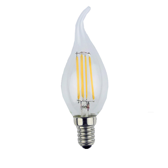 Warm white indoor A60 8w filament bulb